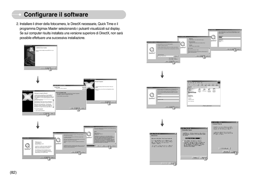 Samsung STC-L77B, EC-L77ZZBBE/E1, EC-L77ZZBBA/DE manual Configurare il software 