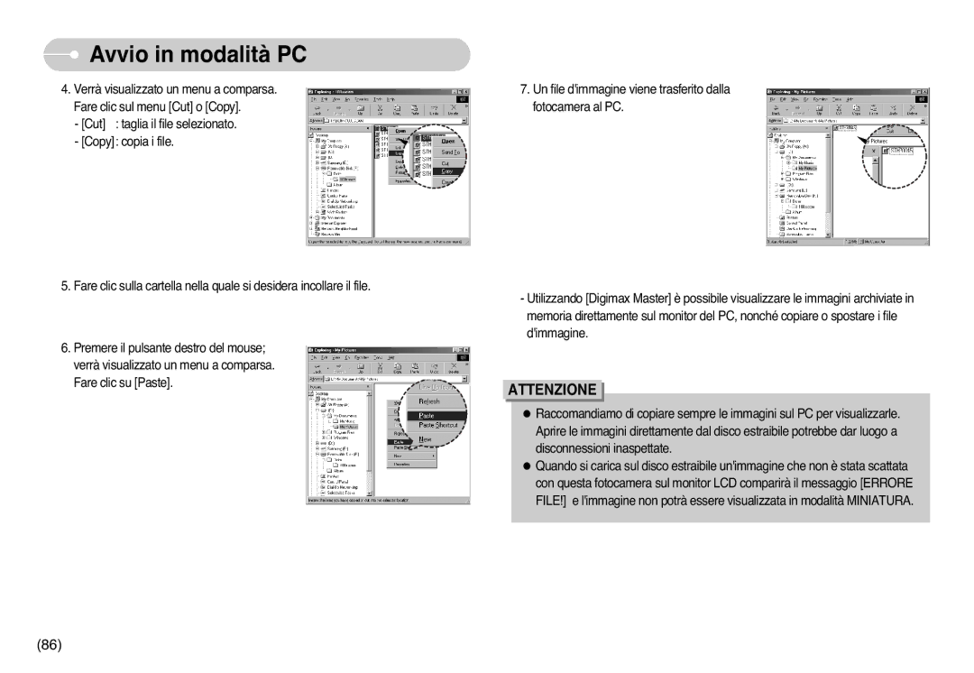 Samsung EC-L77ZZBBE/E1, EC-L77ZZBBA/DE, STC-L77B manual Attenzione 