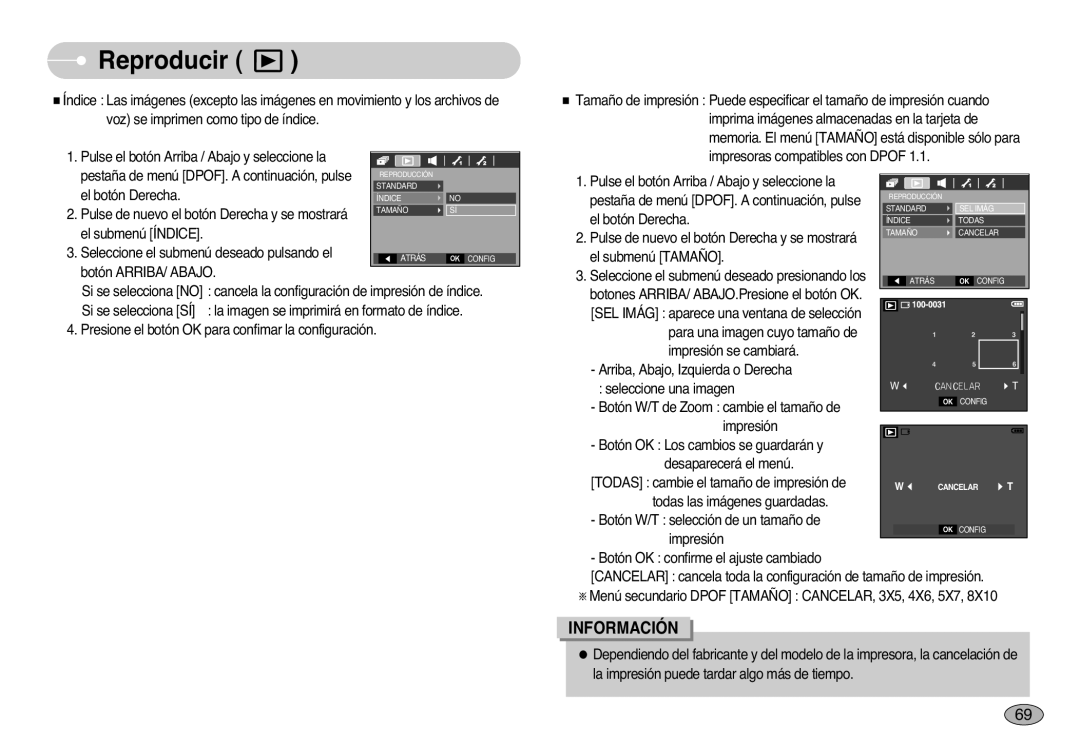 Samsung EC-L77ZZBBA/E1, EC-L77ZZBBE/E1, EC-L77ZZBBA/DE manual El botón Derecha 