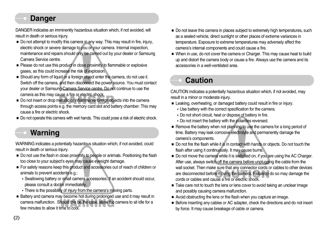 Samsung EC-L80ZZBBA/DE, EC-L80ZZBBA/FR, EC-L80ZZBBA/GB, EC-L80ZZBBB/GB, EC-L80ZZBAB, EC-L80ZZBAA manual 