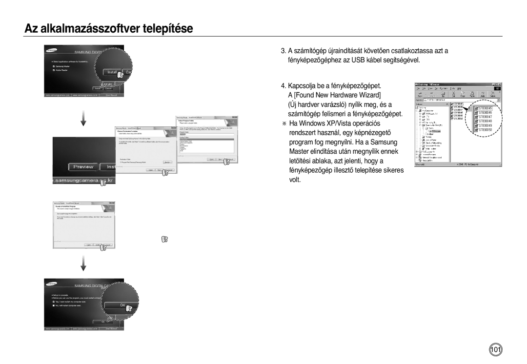 Samsung EC-L83ZZBDA/E3, EC-L83ZZSDA/E3, EC-L83ZZSBA/E2, EC-L83ZZSBB/E1, EC-L83ZZRBA/E1, EC-L83ZZBBB/E1, EC-L83ZZBBA/E2 manual 101 