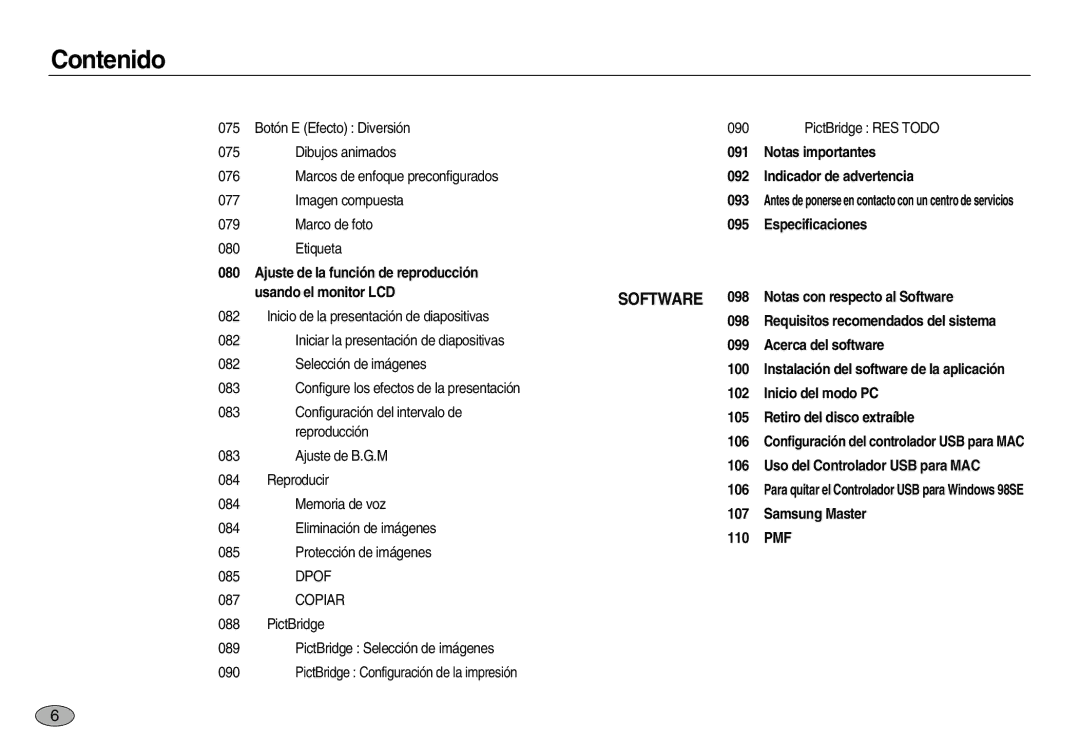 Samsung EC-L83ZZSBA/GB, EC-L83ZZSDA/E3, EC-L83ZZSBB/E1, EC-L83ZZRBA/E1, EC-L83ZZBDA/E3, EC-L83ZZBBB/E1 manual Dpof, Copiar 