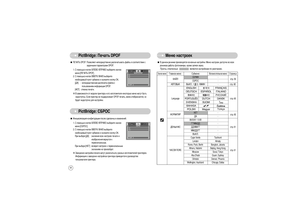 Samsung EC-L85ZZBBC/SP, EC-L85ZZBBB/SP manual Отмена печати Недоступны Будет недоступно для настройки, Пользователя принтера 