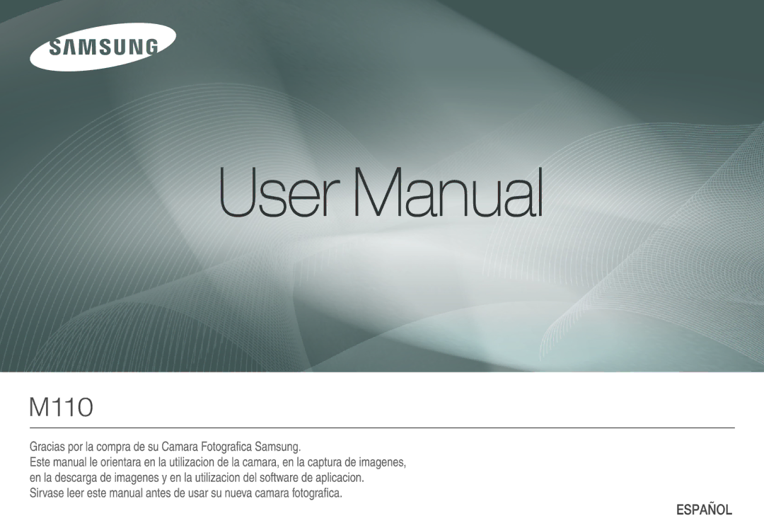 Samsung EC-M110ZSBE/E1, EC-M110ZSDB/E3, EC-M110ZSBF/E1, EC-M110ZSBC/AS manual 