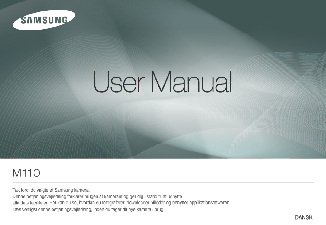 Samsung EC-M110ZSBE/E1, EC-M110ZSDB/E3, EC-M110ZSBF/E1, EC-M110ZSBC/AS manual 