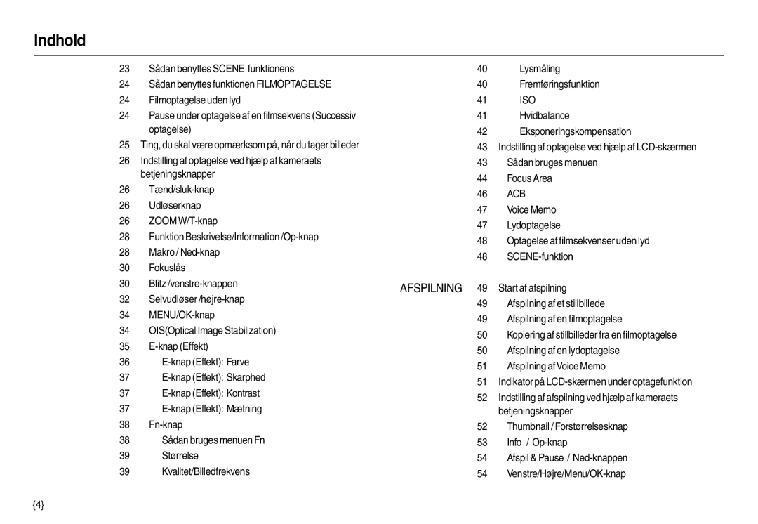 Samsung EC-M110ZSDB/E3 Start af afspilning, Selvudløser /højre-knap, Afspilning af et stillbillede, Knap Effekt Kontrast 