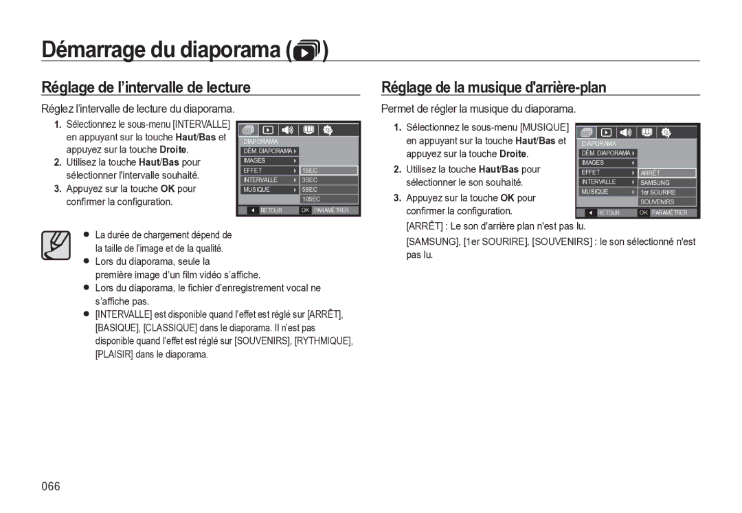 Samsung EC-M310WABA/FR, EC-M310WNBA/FR, EC-M310WSBA/FR manual 066 