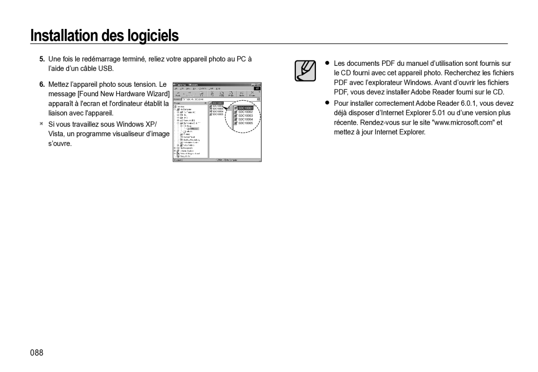 Samsung EC-M310WSBA/FR, EC-M310WNBA/FR, EC-M310WABA/FR manual 088 