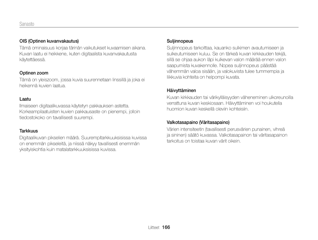 Samsung EC-MV900FBPWE2, EC-MV900FBPBE2 manual Suljinnopeus 