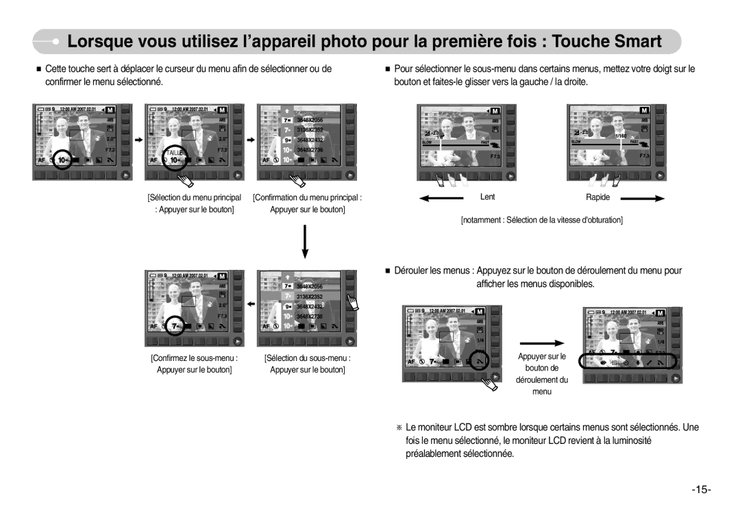 Samsung EC-NV11ZBDA/DE, EC-NV11ZBBA/FR, EC-NV11ZBDA/E3 manual Lent 