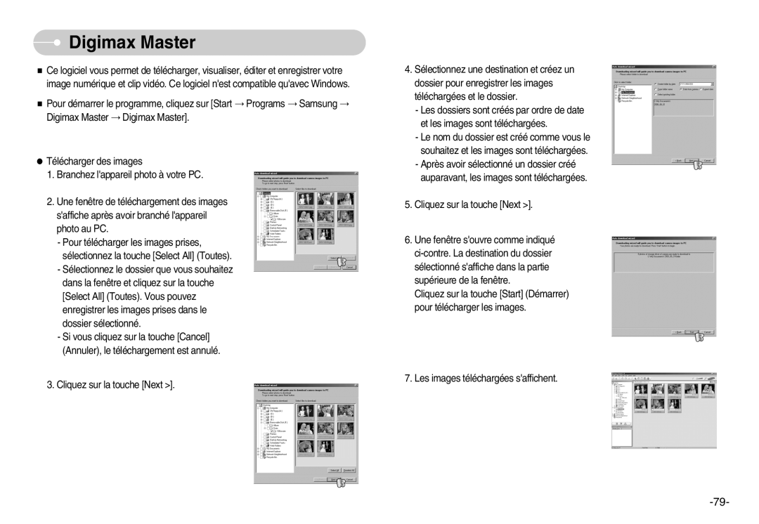 Samsung EC-NV11ZBDA/E3, EC-NV11ZBBA/FR, EC-NV11ZBDA/DE manual Digimax Master 