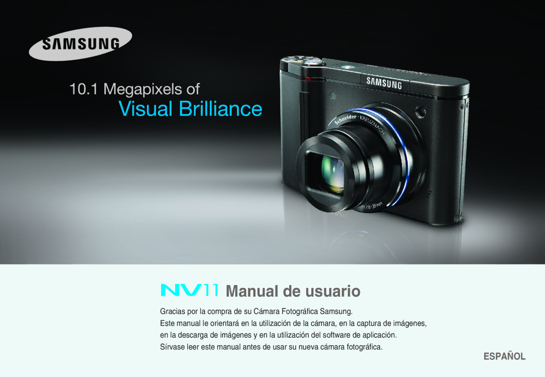 Samsung EC-NV11ZBBA/IT, EC-NV11ZBDA/DE, EC-NV11ZBBC/E1, EC-NV11ZBBB/E1 manual Manual de usuario 