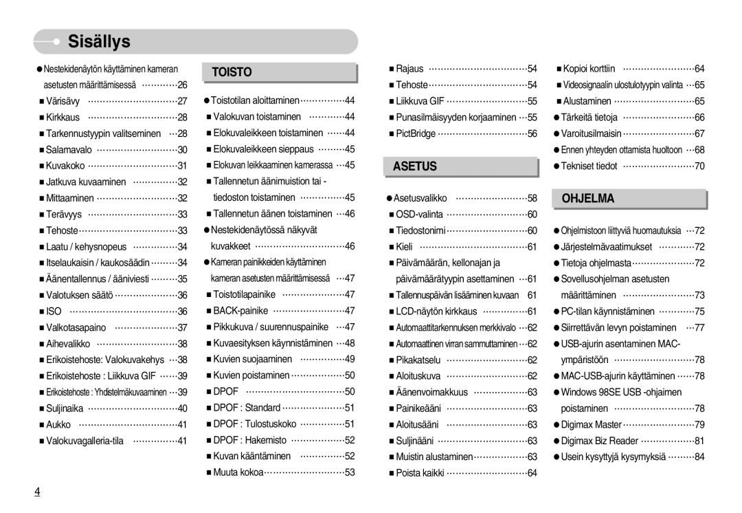 Samsung EC-NV11ZBBB/E2, EC-NV11ZBDA/DE, EC-NV11ZBBC/E2 manual Iso, Dpof 