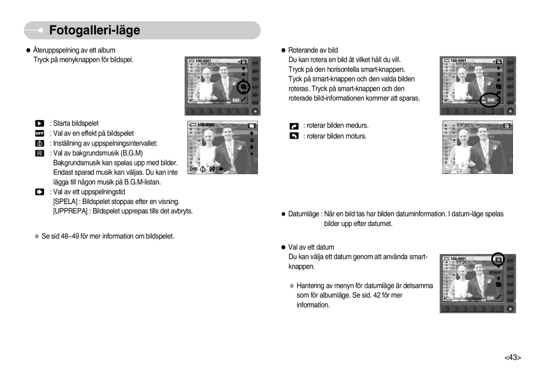 Samsung EC-NV11ZBBB/E2, EC-NV11ZBDA/DE, EC-NV11ZBBC/E2 manual Endast sparad musik kan väljas. Du kan inte 