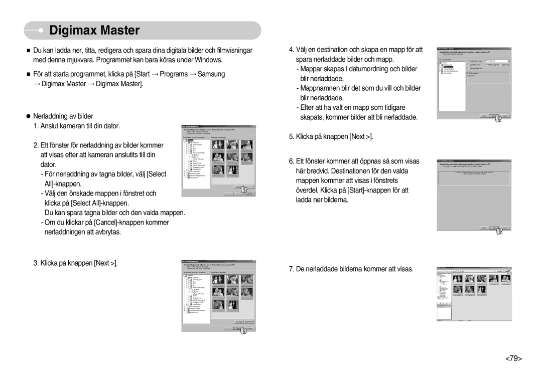 Samsung EC-NV11ZBBB/E2, EC-NV11ZBDA/DE, EC-NV11ZBBC/E2 manual Digimax Master 