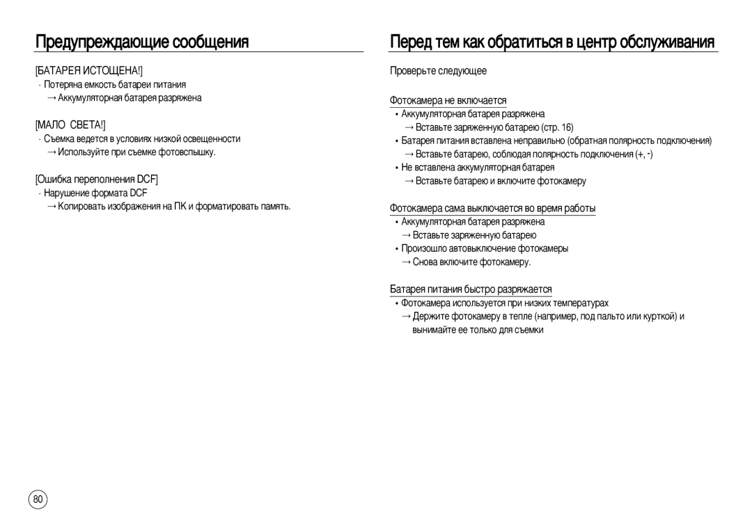 Samsung EC-NV15ZSDB/E1 ÅÄíÄêÖü àëíéôÖçÄ, ÅÄãé ëÇÖíÄ, ¯Ë·Í‡ ÔÂÂÔÓÎÌÂÌËﬂ DCF, Ó‚Â¸ÚÂ ÒÎÂ‰Û˛˘ÂÂ ÎÓÚÓÍ‡ÏÂ‡ ÌÂ ‚ÍÎ˛˜‡ÂÚÒﬂ 