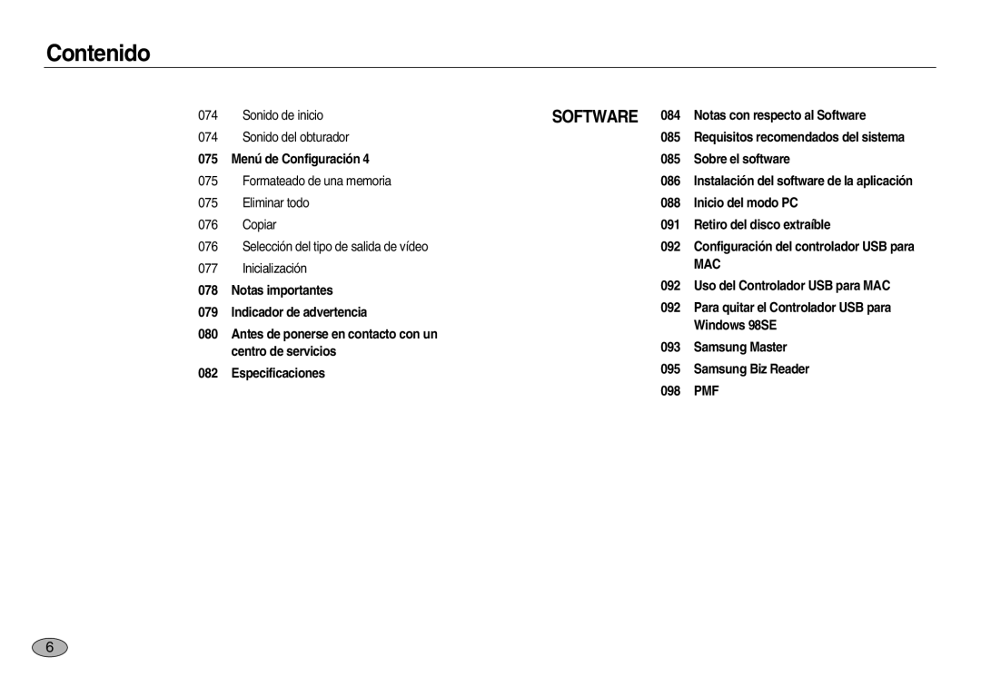 Samsung EC-NV20ZBBB/SP, EC-NV20ZSBA/E1, EC-NV20ZBBA/E3, EC-NV20ZBBA/E1, EC-NV20ZBBB/AS, EC-NV20ZSBB/AS, EC-NV20ZBBA/AS manual Mac 