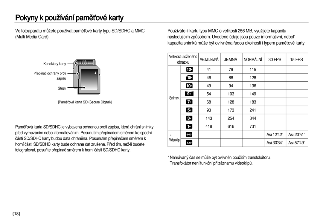 Samsung EC-NV20ZBBA/E3, EC-NV20ZSBA/E3 manual Jemná 