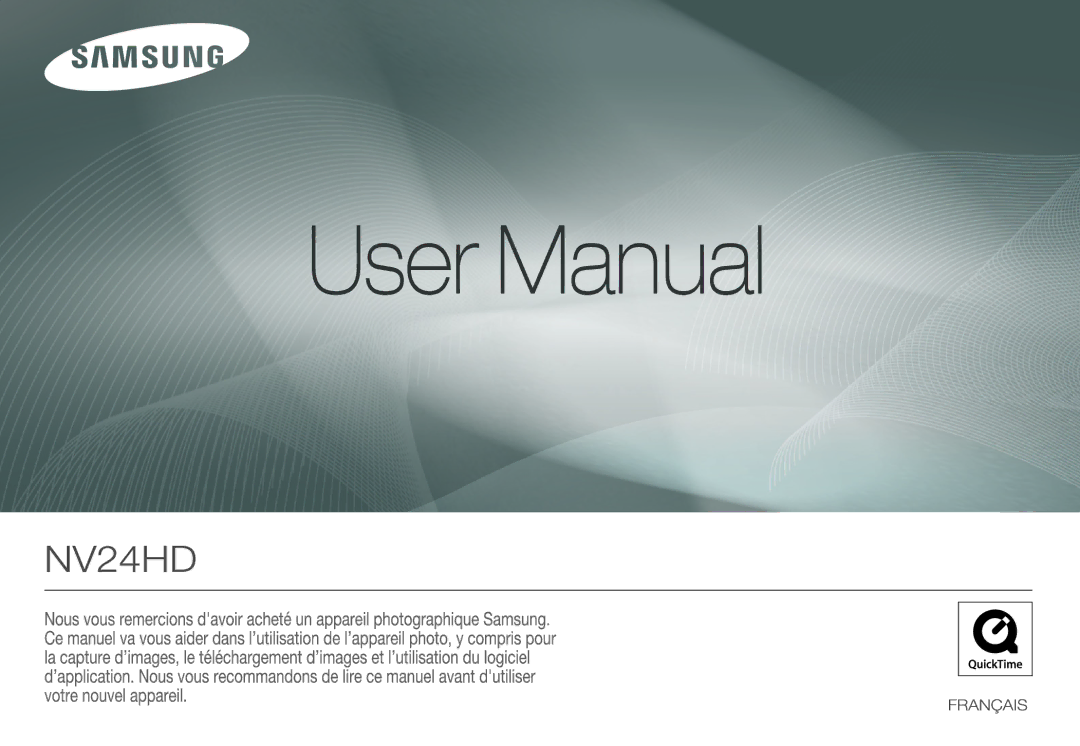 Samsung EC-NV24HBBB/FR, EC-NV24HBBA/E3, EC-NV24HBBA/E2, EC-NV24HSBA/FR, EC-NV24HSBA/E3, EC-NV24HSBA/E2, EC-NV24HBBA/GB manual 