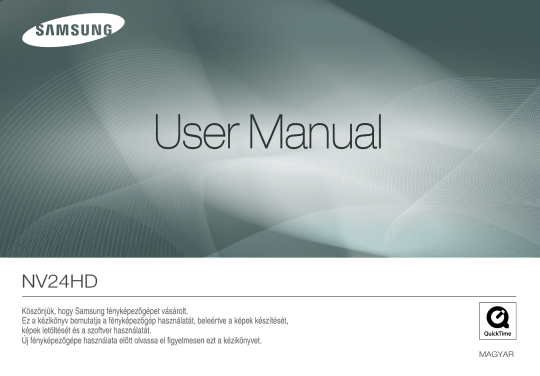 Samsung EC-NV24HSBA/FR, EC-NV24HBBA/E3, EC-NV24HSBA/E3, EC-NV24HBBA/FR, EC-NV24HBBC/IT, EC-NV24HBBB/IT, EC-NV24HBBC/E1 manual 