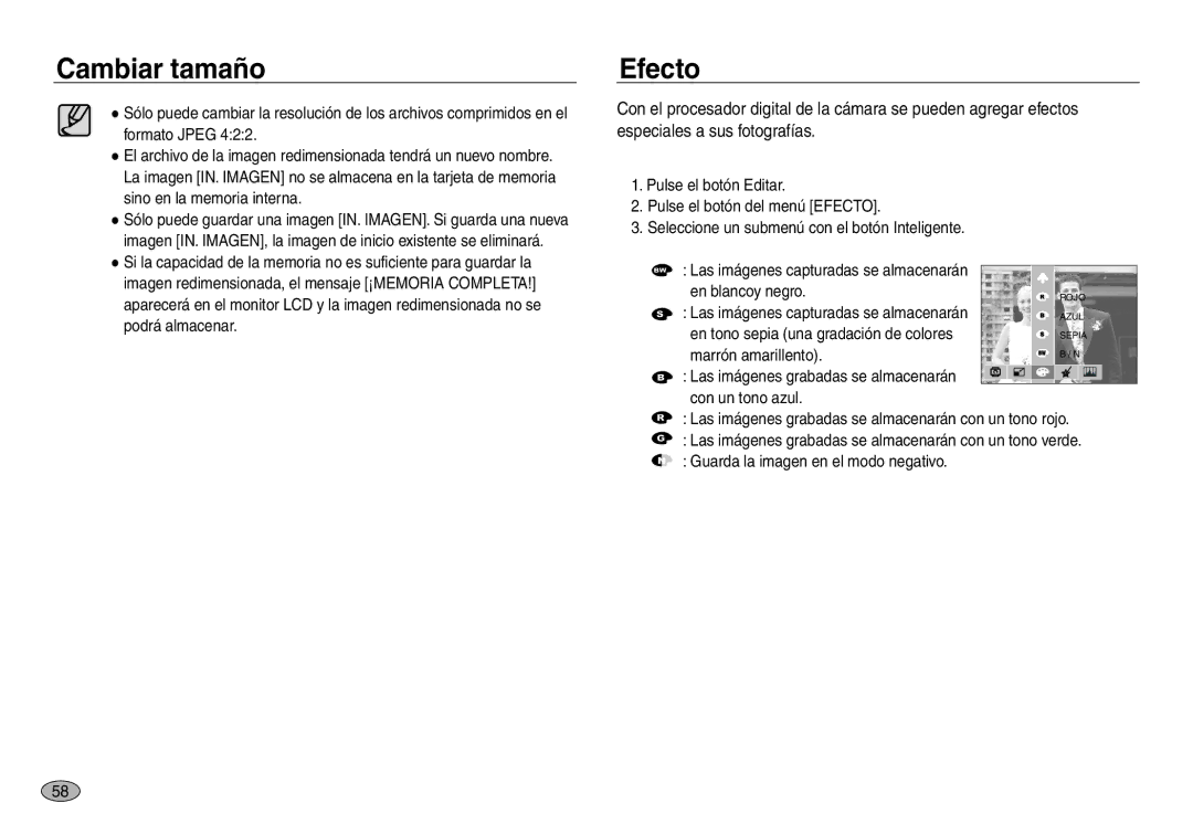 Samsung EC-NV30ZBBC/E1, EC-NV30ZSDA/E3, EC-NV30ZBDA/E3, EC-NV30ZBBB/E1, EC-NV30ZSBB/E1 En blancoy negro, Marrón amarillento 