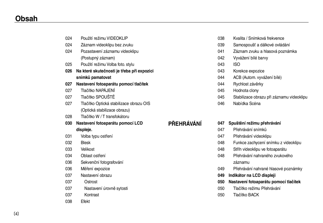 Samsung EC-NV30ZBDA/E3, EC-NV30ZSDA/E3 manual Iso 