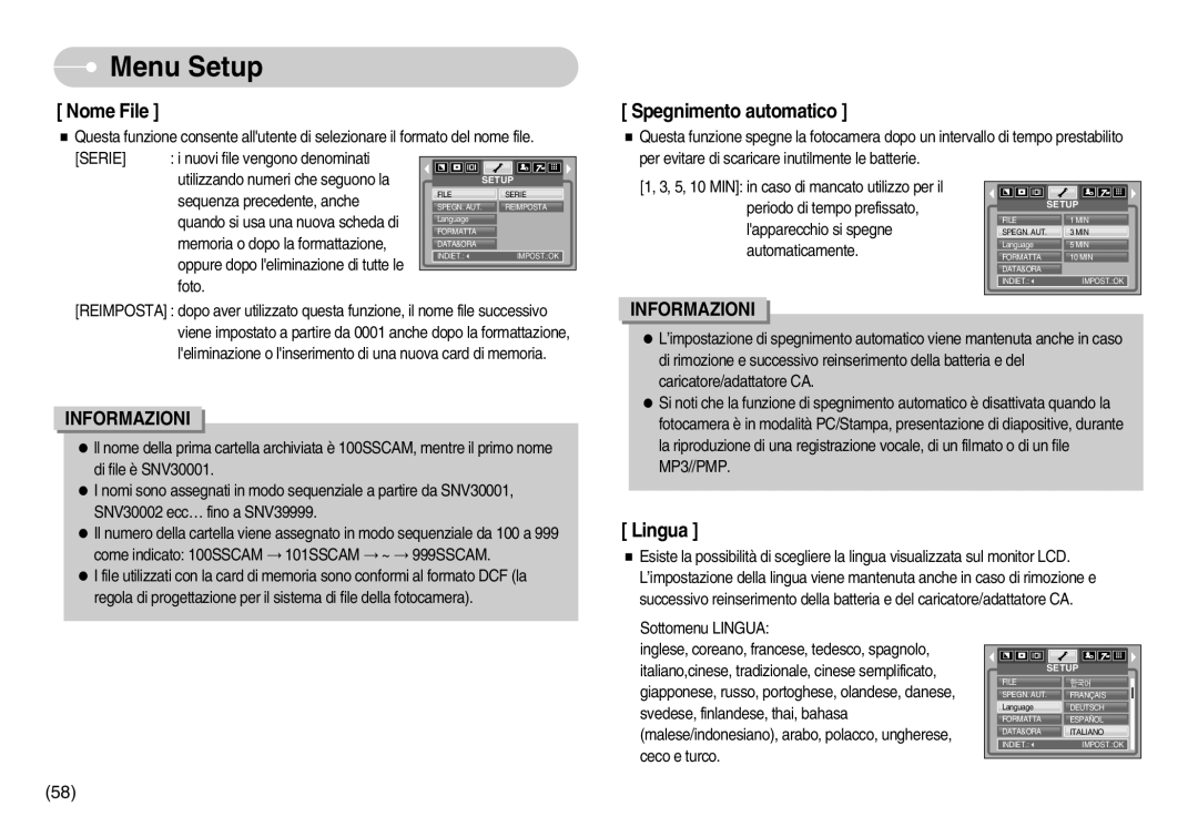 Samsung EC-NV3ZZBBJ/E1, EC-NV3ZZBBC/E2, EC-NV3ZZSBA/E1, EC-NV3ZZBBD/E1, EC-NV3ZZSBA/DE, EC-NV3ZZSBA/IT manual Nome File 