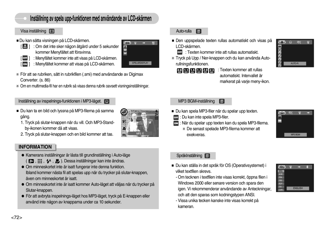 Samsung EC-NV3ZZSBA/E1, EC-NV3ZZBBC/E2, EC-NV3ZZSBA/DE, EC-NV3ZZBBB/E2, EC-NV3ZZBBG/E2, EC-NV3ZZBBA/FI manual +06 English 