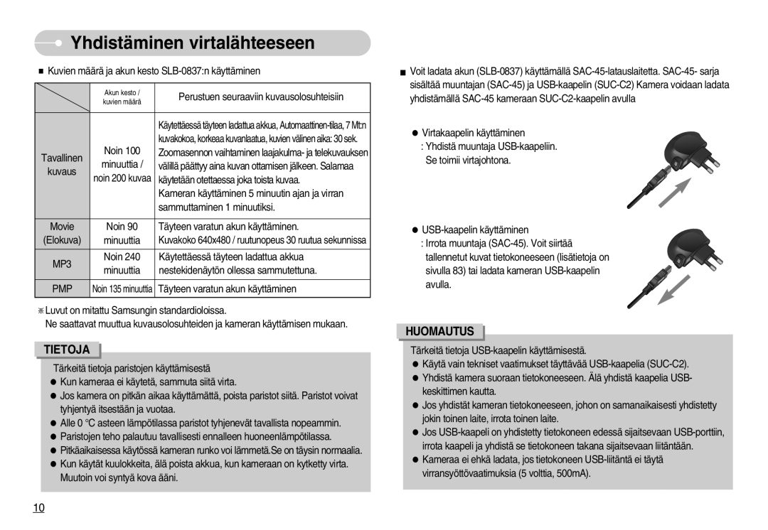 Samsung EC-NV3ZZSBA/DE, EC-NV3ZZBBC/E2, EC-NV3ZZSBA/E1, EC-NV3ZZBBB/E2 manual Perustuen seuraaviin kuvausolosuhteisiin, MP3 