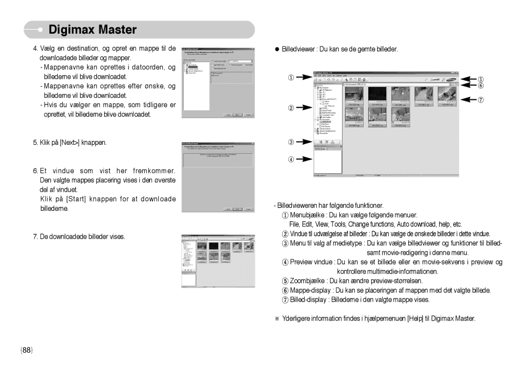 Samsung EC-NV3ZZBBF/E2, EC-NV3ZZBBC/E2, EC-NV3ZZSBA/E1, EC-NV3ZZSBA/DE, EC-NV3ZZBBB/E2, EC-NV3ZZBBG/E2 manual Digimax Master 