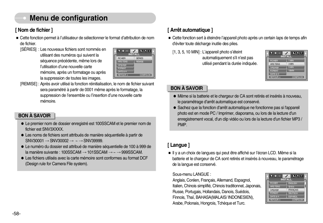 Samsung EC-NV3ZZSBA/DE, EC-NV3ZZSAA, EC-NV3ZZBBC/E2, EC-NV3ZZSBA/E1, EC-NV3ZZBBD/E1, EC-NV3ZZBBA/FR manual Nom de fichier 