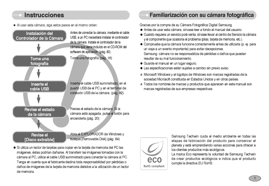 Samsung EC-NV3ZZSBA/DE Instrucciones, Al usar esta cámara, siga estos pasos en el mismo orden, Busque Removable Disk.pág 