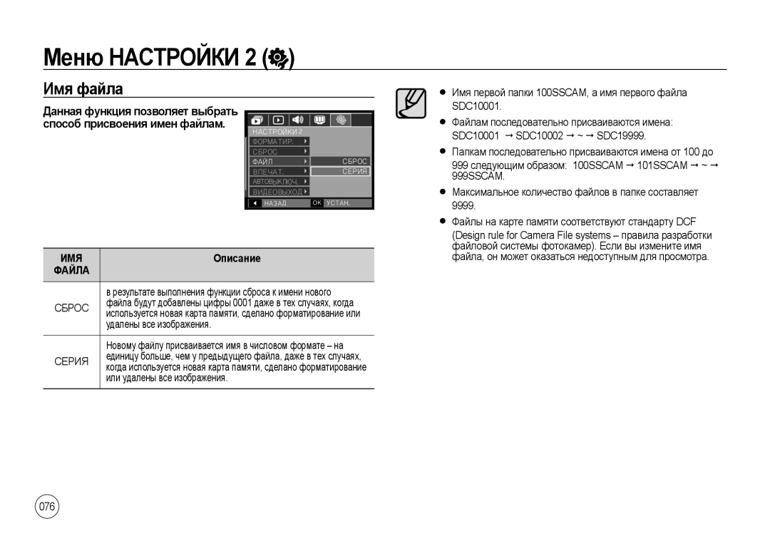 Samsung EC-NV4ZZTBB/IN, EC-NV4ZZPBA/FR, EC-NV4ZZSBA/E3 manual Имя файла, Удалены все изображения, Или удалены все изображения 