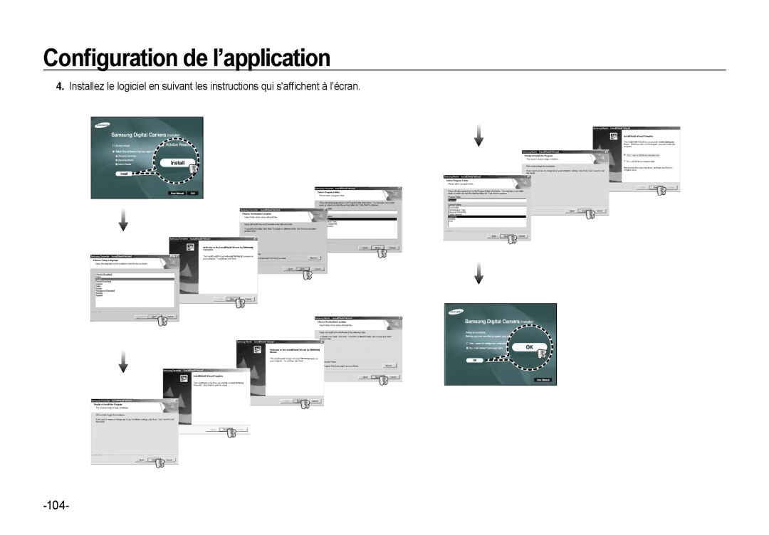 Samsung EC-NV4ZZBBA/E3, EC-NV4ZZPBA/FR, EC-NV4ZZSBA/E3, EC-NV4ZZPBA/E3, EC-NV4ZZBBA/FR, EC-NV4ZZTBB/FR, EC-NV4ZZTBB/E3 manual 104 