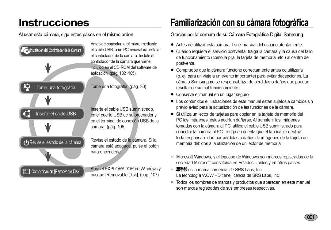 Samsung EC-NV4ZZTBB/E3, EC-NV4ZZSBA/E3, EC-NV4ZZPBA/E3, EC-NV4ZZBBA/E3, EC-NV4ZZTBE/E1, EC-NV4ZZBBB/E1 manual Instrucciones 