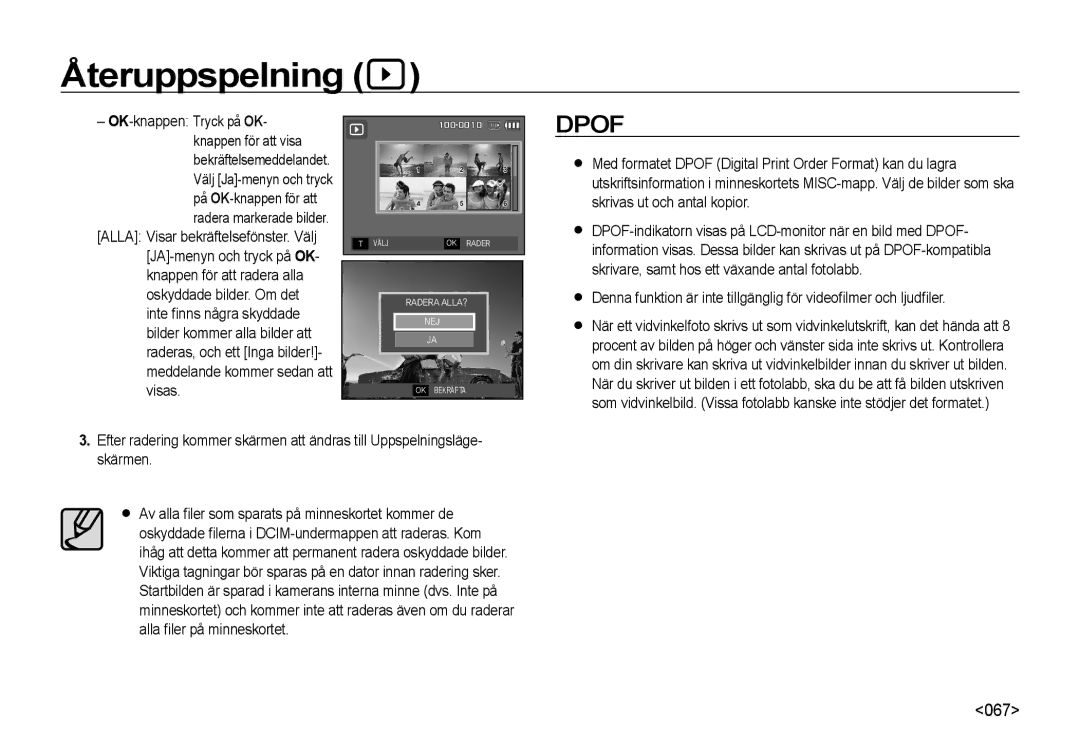 Samsung EC-NV4ZZBBA/E3, EC-NV4ZZSBA/E3, EC-NV4ZZPBA/E3, EC-NV4ZZTBB/E3, EC-NV4ZZBBA/E2 manual Dpof 