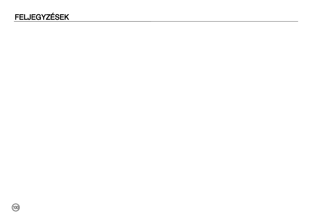 Samsung EC-NV8ZZSDA/E3, EC-NV8ZZBBA/E1, EC-NV8ZZSBA/E1, EC-NV8ZZBDA/E3, EC-NV8ZZSBA/E2, EC-NV8ZZBBA/E2, EC-NV8ZZRBA/E1 manual 100 