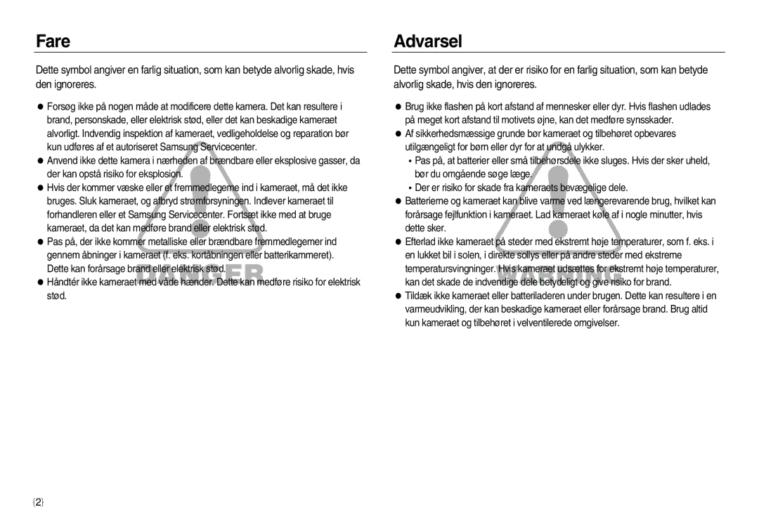 Samsung EC-NV8ZZBBA/E2, EC-NV8ZZSDA/E3, EC-NV8ZZBDA/E3, EC-NV8ZZSBA/E2 manual Fare 