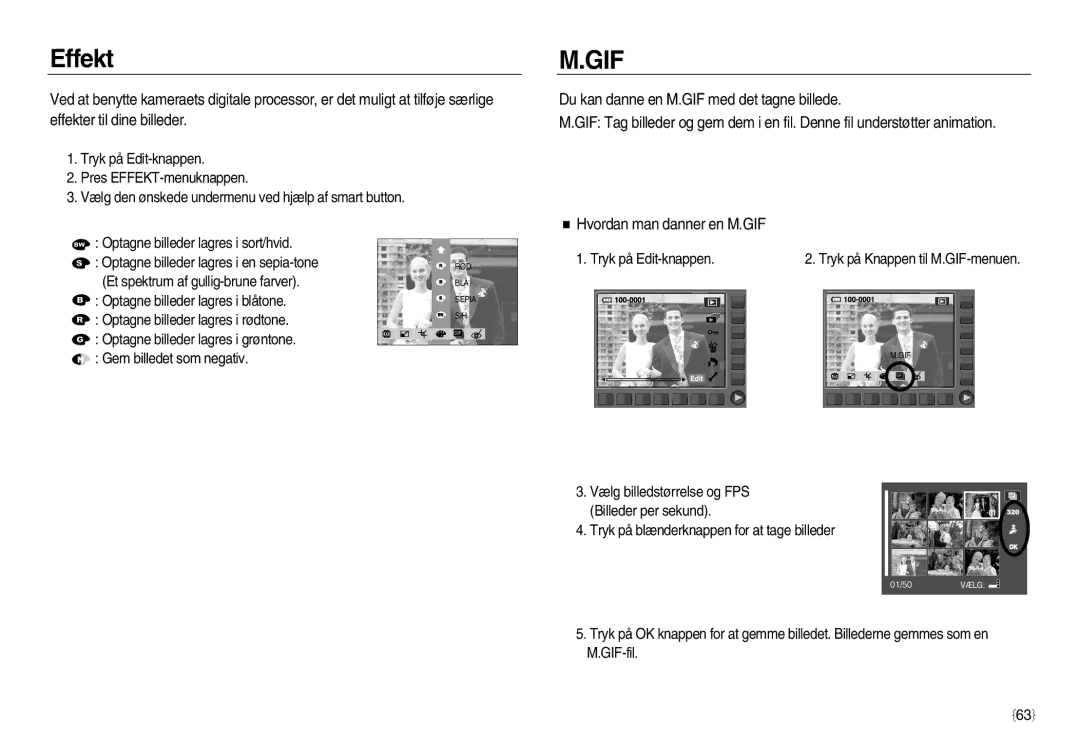 Samsung EC-NV8ZZSDA/E3, EC-NV8ZZBDA/E3, EC-NV8ZZSBA/E2, EC-NV8ZZBBA/E2 manual Gif 