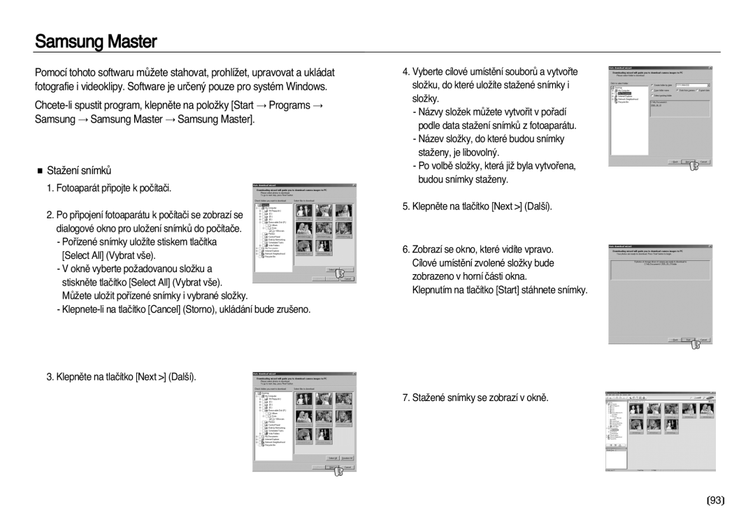 Samsung EC-NV8ZZSDA/E3, EC-NV8ZZBDA/E3 manual Samsung Master 