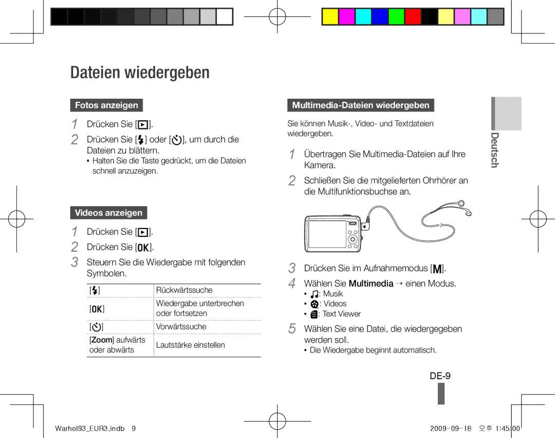 Samsung EC-PL10ZRBP/VN, EC-PL10ZRBP/FR, EC-PL10ZPBP/FR Fotos anzeigen, Videos anzeigen, Multimedia-Dateien wiedergeben 