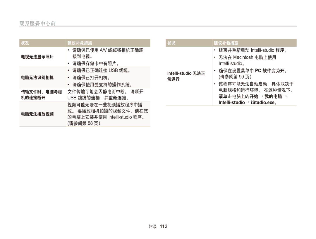 Samsung EC-PL120ZBPPE1, EC-PL120ZBPBE1, EC-PL210ZBPBE1, EC-PL120ZBPSE1, EC-PL20ZZBPBE1 manual Intelli-studio → iStudio.exe。 