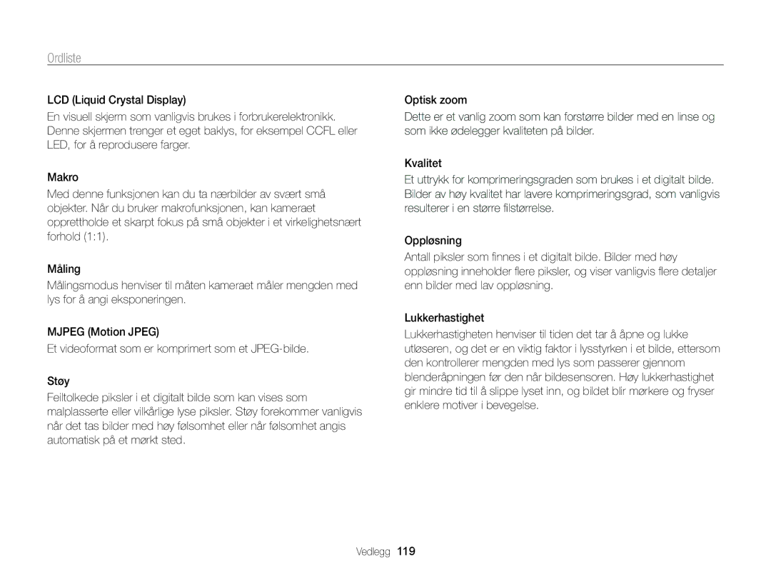 Samsung EC-PL120ZBPLE2, EC-PL120ZBPSE2, EC-PL20ZZBPSE2, EC-PL210ZBPPE2, EC-PL120ZFPSE2 manual LCD Liquid Crystal Display 