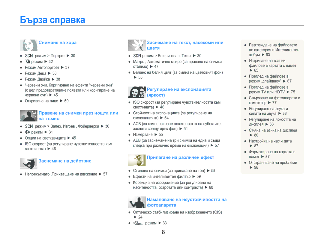 Samsung EC-PL150ZBPRE3, EC-PL150ZBPSE3 manual Ȼɴɪɡɚɫɩɪɚɜɤɚ, Ɋɧɢɦɚɧɟɧɚɯɨɪɚ 