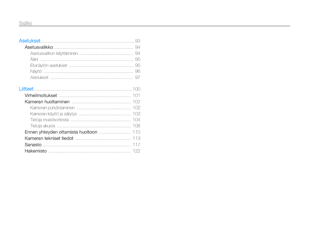 Samsung EC-PL170ZFPSE2, EC-PL170ZBPBE2, EC-PL170ZFPLE2, EC-PL170ZFPBE2, EC-PL170ZBPSE2 manual 100 