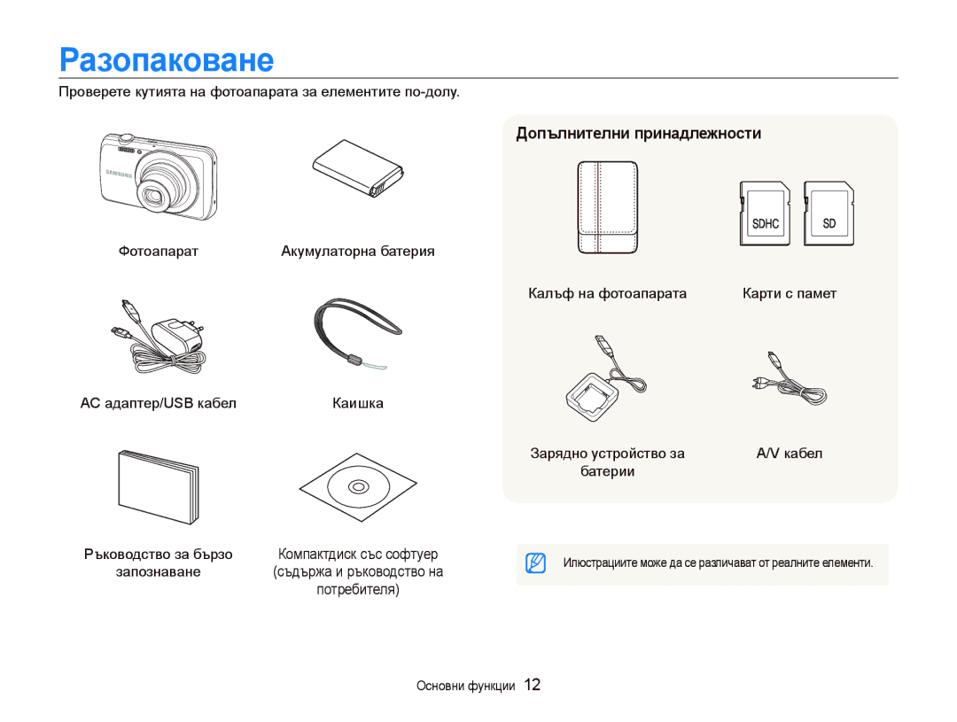 Samsung EC-PL20ZZBPSE3 Ɋɚɡɨпɚкɨвɚнɟ, Дɨпълнитɟлни пɪинɚдлɟжнɨɫти, Ɉɪɨɜɟɪɟɬɟɤɭɬɢɹɬɚɧɚɮɨɬɨɚɩɚɪɚɬɚɡɚɟɥɟɦɟɧɬɢɬɟɩɨɞɨɥɭ 