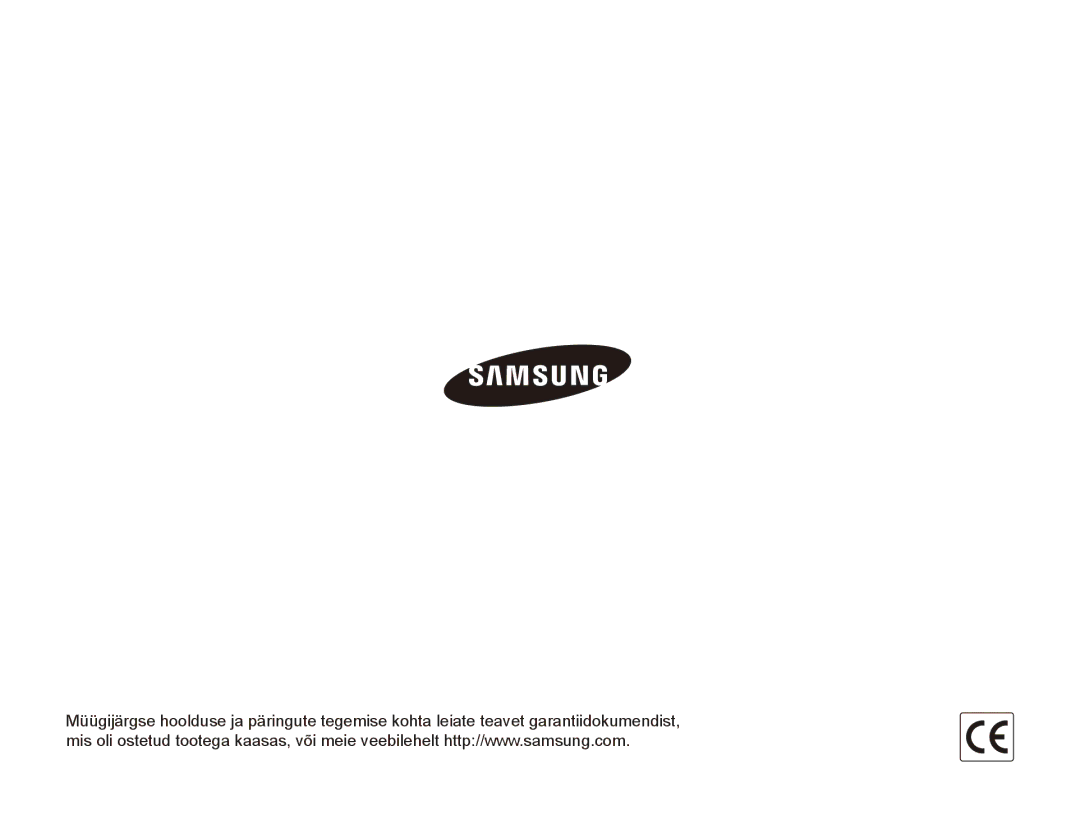 Samsung EC-PL20ZZBPBE2, EC-PL20ZZBPSE2 manual 