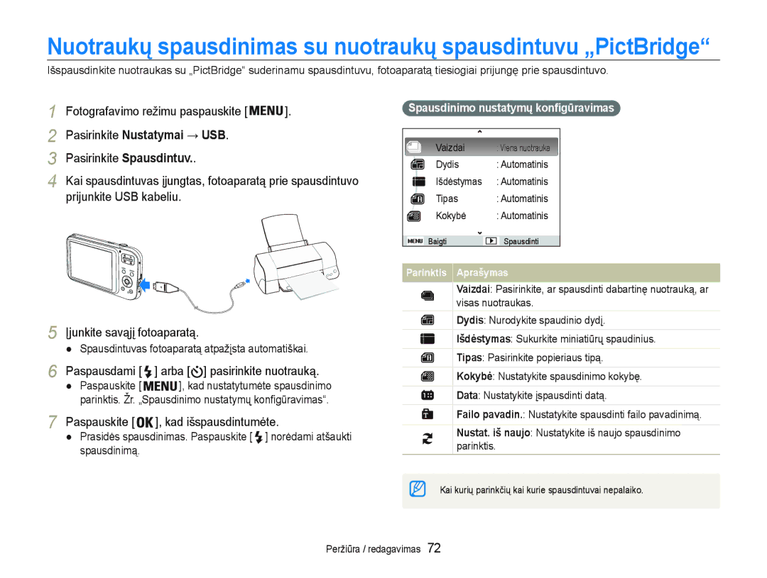 Samsung EC-PL20ZZBPBE2 ƲMXQNLWHVDYąMƳIRWRDSDUDWą, 3DVSDXVNLWH @NDGLãVSDXVGLQWXPơWH, YlvdvQxrwudxndv, Sdulqnwlv 