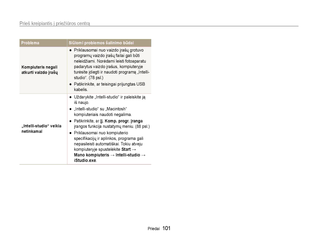 Samsung EC-PL210ZBPBE2 manual IStudio.exe 