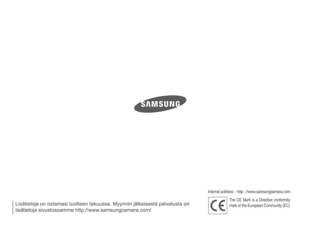 Samsung EC-PL50ZPBP/E2, EC-PL50ZABP/E2, EC-PL50ZBBP/E2, EC-PL50ZSBP/E2 manual 